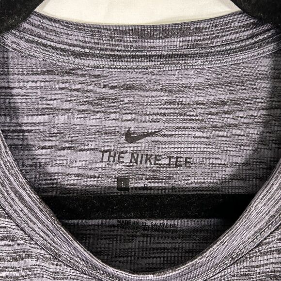 Mizzou Tigers Nike Shirt Men's Large Grey Short Sleeve Crew Neck Dri-Fit Print - Picture 5 of 8